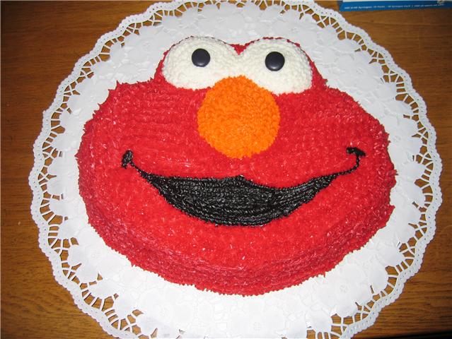 Elmo Cake