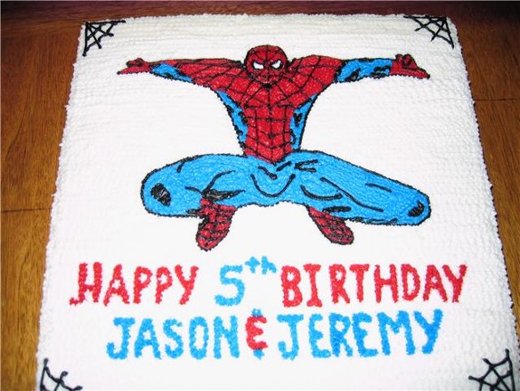 Spiderman Cake