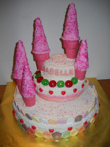 Candy Castle Cake