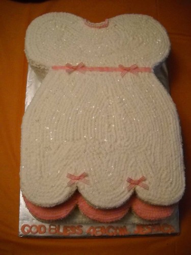 Cute Dress Cake