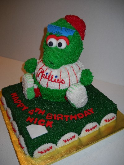 Phillie Phanatic Cake