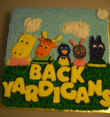 Back Yardigans Cake